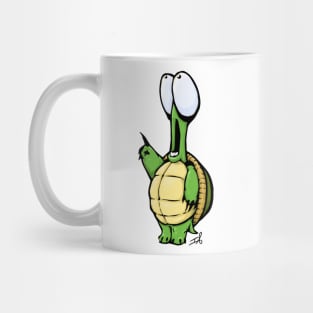 Frightened Turtle Mug